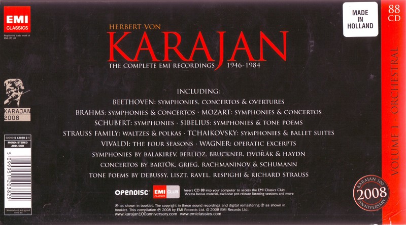 Herbert Von Karajan - Karajan The Complete Emi Recordings 1946 