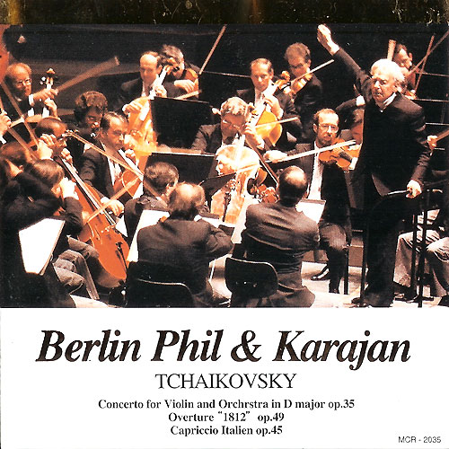 Berliner Philharmoniker Herbert Von Karajan Peter Ilych Tchaikovsky