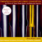 Bohuslav Martinu, Pawel Sydor - Twentieth Century Oboe Concertos/ Alex ...