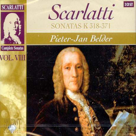 Pieter-Jan Belder, Domenico Scarlatti - Sonatas K318-371 Vol.8/ Pieter ...