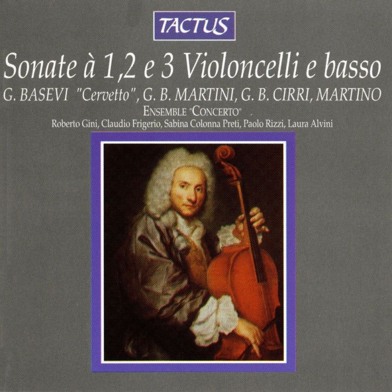 Ensemble Concerto - Cello Music - Cervetto, G.B. / Martini, G.V ...