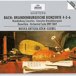 Musica Antiqua Koln, Reinhard Goebel - Bach: Brandenburg Concertos Nos ...